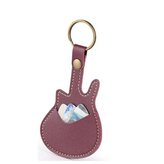 Leather pick holder — free today!